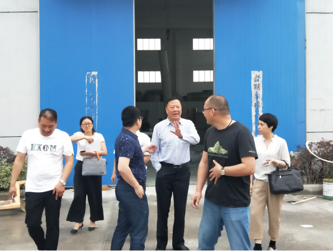 天津金茂集團(tuán)領(lǐng)導(dǎo)蒞臨江蘇超日凈化